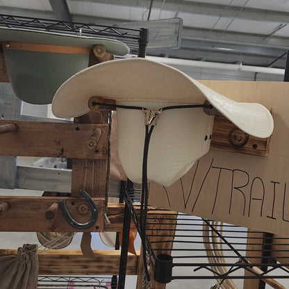 COWBOY TRAILER RACK 4 HAT - Cowboy Hat Rack - Functional Western Decor CAMPER Cowboy hat hanger